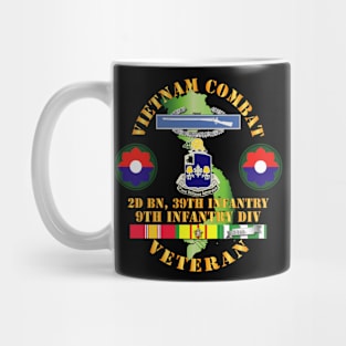 Vietnam Combat Infantry Veteran w 2nd Bn 39th Inf - 9th ID SSI Mug